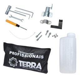 Roçadeira Terra Grh430 43cc 1,7hp 2t Á Gasolina Completa C/ Faca 3 Pontas e Carretel Nylon - 8