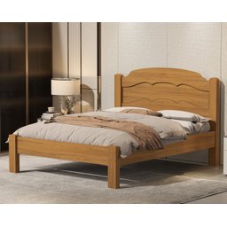 Cama de Casal Alta Qualidade Estrutura Reforçada 100%MDF VARIAÇÕES:‎ Nature - 2