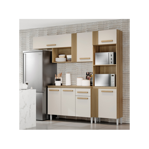 Cozinha Compacta Vitória Atacama/off White Cod: 501.039/501.040
