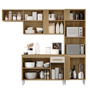 Ver imagem 2 de Cozinha Compacta Vitória Atacama/off White Cod: 501.039/501.040