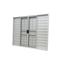 Ver imagem 1 de Veneziana 6 Folhas Aluminio Branco com Grade 1,00x1,00