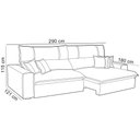 Ver imagem 4 de Sofá Retrátil Reclinável para Sala 4 Lugares 290cm Aisha F04 Veludo Terracota - Lyam Decor