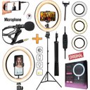 Ver imagem 3 de Ring Light Completo Profissional Celular Suporte Tripé Luz