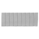 Ver imagem 3 de Cabeceira Painel Casal 1,40m Londres Linho Cinza Dal Poz Estofados