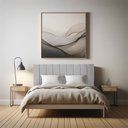 Ver imagem 2 de Cabeceira Painel Casal 1,40m Londres Linho Cinza Dal Poz Estofados