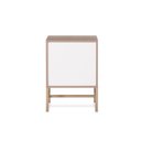 Ver imagem 4 de Mesa de Cabeceira Square 2 Gavetas 43 Cm X 40 Cm Rosa Blush