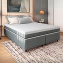 Ver imagem 4 de Colchão Queen À Vácuo Espuma D33 158cm x 23cm Urban Magic Arte Cúbica Cinza