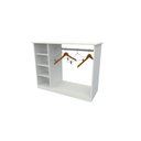 Ver imagem 4 de Balcão Arara Cabideiro M4 100% Mdf (atendimento, Expositor) Vetorial Móveis Branco