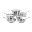 Ver imagem 1 de Cuisinart Jogo de Panelas Aço Inox 10 Peças Chef’s Classic