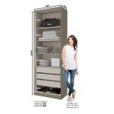 Ver imagem 3 de Guarda-Roupa Modulado 2 Portas 3 Gavetas Exclusive Henn