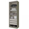 Guarda-Roupa Modulado 2 Portas 3 Gavetas Exclusive Henn - 2