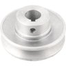 Polia Alumínio 1 Canal Perfil a 80mm com Furo 19mm - Vonder - 1