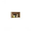 Ver imagem 2 de Armário Aéreo Domus 60cm 2 Portas MDF Porta de Bater Verde Luciane Móveis