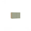 Ver imagem 1 de Armário Aéreo Domus 60cm 2 Portas MDF Porta de Bater Verde Luciane Móveis