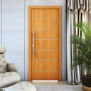 Ver imagem 1 de Porta de Madeira Frisada U.v 210cm X 70cm - R50vl:cerejeira