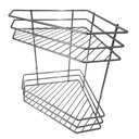 Ver imagem 1 de Prateleira Aramada de Canto Duplo Cromada Bredal