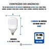 Kit 5 Lâmpada 40w Alta Potência Branco Frio 6500k E27 Avant - 2