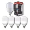 Kit 5 Lâmpada 40w Alta Potência Branco Frio 6500k E27 Avant - 5