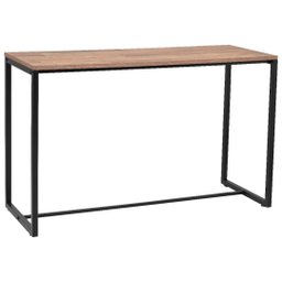 Aparador Estante Para Quarto Estilo Industrial Preto Fosco - 2