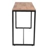 Aparador Estante Para Quarto Estilo Industrial Preto Fosco - 4
