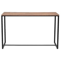 Aparador Estante Para Quarto Estilo Industrial Preto Fosco - 3