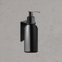Ver imagem 2 de Suporte Frasco Shampoo para Banheiro Preto Fosco Agata Grego Metal