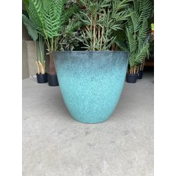 Vaso para Plantas Grande Decorativo Sala Jardim Alto Brilho (liso/azul) - 4