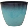 Vaso para Plantas Grande Decorativo Sala Jardim Alto Brilho (liso/azul) - 1