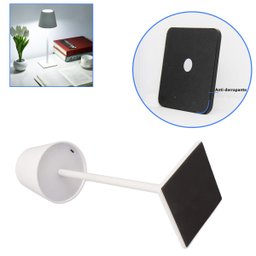 Luminária Abajur Mesa Led Touch Dimerizável S/ Fio Portátil Branco - 6
