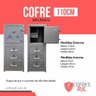 Cofre Boca de Lobo 110cm com Gavetas - Rjl110 Cofres Rjl - 3