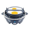 Ver imagem 5 de Elite Gourmet Cozedor de Ovos Rápido, 7 Ovos com Bandeja de Pocher, Azul