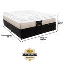 Ver imagem 4 de Cama Box Baú Colchão Comfort Latex Casal 138x188 King Star