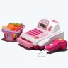 Caixa Registradora Creative FUN Multikids Brinquedo Infantil Mini Mercado Dinheirinho Cartão - BR387 - 3