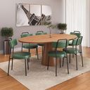 Ver imagem 2 de Cadeira de Jantar Ster Couríssimo Verde - Belliv Decor