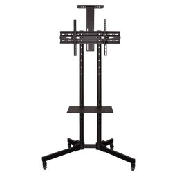 Pedestal Móvel Tv 32 a 65 Suporte com Rodízios Ped-4265-pr Multivisão - 1