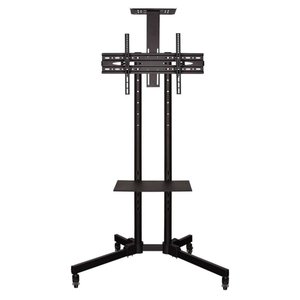 Pedestal Móvel Tv 32 a 65 Suporte com Rodízios Ped-4265-pr Multivisão
