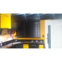 Ver imagem 4 de Persiana Horizontal - 1,70m Larg X 2,00m Alt - Alumínio 50mm com Fita Decorativa - Cor: Preta - Fita