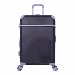 Mala Viagem Santino Sdv601 Rígida Expansor 360 Tsa Grande Preto - 2