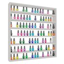 Ver imagem 3 de Kit Mesa Manicure Esmalteria 100% Mdf com Gaveta e Expositor de Esmaltes Branco Ssx Multicoisas Mesa