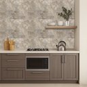 Ver imagem 4 de Placa Revestimento Flexível Mármore Grande de Parede Decorativo Lavável - 90x50cm Autocolante