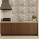 Ver imagem 3 de Placa Revestimento Flexível Mármore Grande de Parede Decorativo Lavável - 90x50cm Autocolante