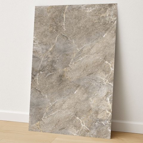 Placa Revestimento Flexível Mármore Grande de Parede Decorativo Lavável - 90x50cm Autocolante