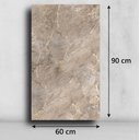 Ver imagem 4 de Placa Revestimento Flexível Mármore Grande de Parede Decorativo Lavável - Autocolante