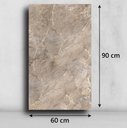Ver imagem 4 de Placa Revestimento Flexível Mármore Grande de Parede Decorativo Lavável - Autocolante