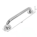 Ver imagem 2 de Barra de Apoio Reta 60 Cm em Aço Inox 1/4