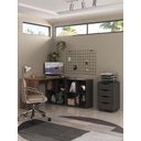 Ver imagem 2 de Conjunto Escritório Home: Escrivaninha 6080+ Gaveteiro 5671