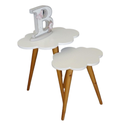 Ver imagem 1 de Mesa de Apoio Nuvem M - OBD-02 BH BABY KIDS Rosa