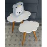 Mesa de Apoio Nuvem M - OBD-02 BH BABY KIDS Rosa - 2