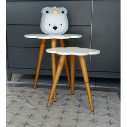Mesa de Apoio Nuvem M - OBD-02 BH BABY KIDS Rosa - 3