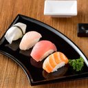 Ver imagem 2 de Kit 48 Molheiras Melamina Brancas 25ml Restaurante Pote de Molho Shoyu para Sushi